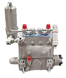Industrial lubrication pump featuring multiple valves and connectors, designed for efficient oil distribution in machinery. Ideal for enhancing performance and reducing wear in industrial applications.