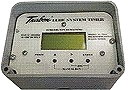 Industrial lubrication monitoring device with a digital display, used for precision lubrication applications in various machinery and equipment.
