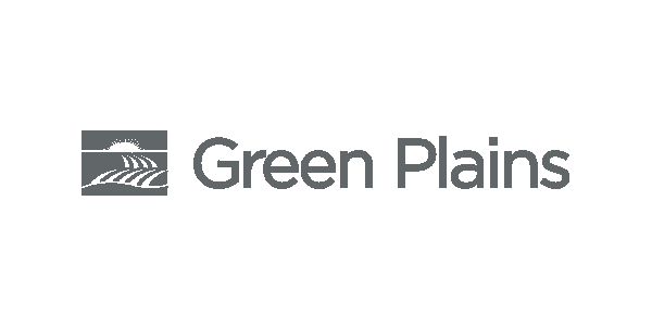 Green Plains logo featuring a stylized agricultural design, representing a leading company in the renewable energy and agricultural sector, focused on sustainable practices and innovation.